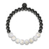 Custom Letter Bracelet | Gunmetal